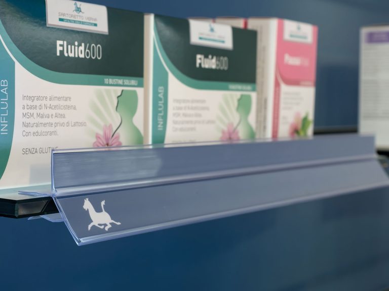 Pharmacy Display Accessory Label Holder Pharmacy Furniture Sartoretto Verna